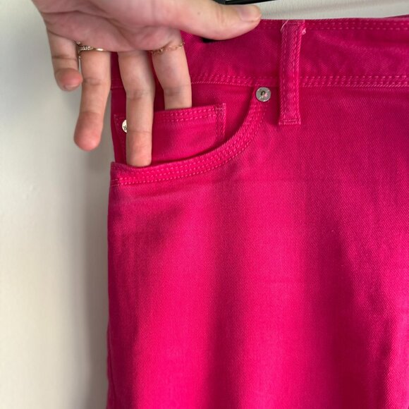 DL1961 – Angel Mid Rise Skinny Ankle Jeans – Flamingo – Size 32 - Picture 8 of 16